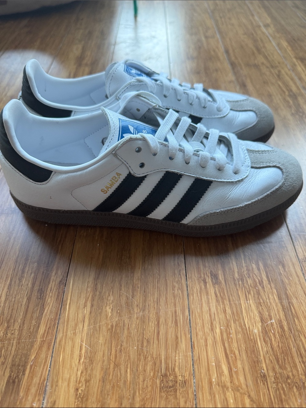 ADIDAS WHITE SAMBA OG - Picture 3 of 17